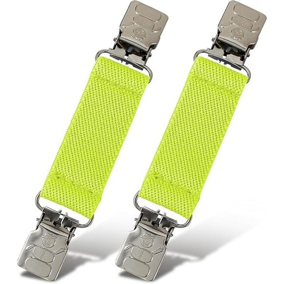 Hold’Em Mitten Glove Clips for Toddler & Kids Extra Tight Grip - Lemon Yellow - Picture 1 of 6